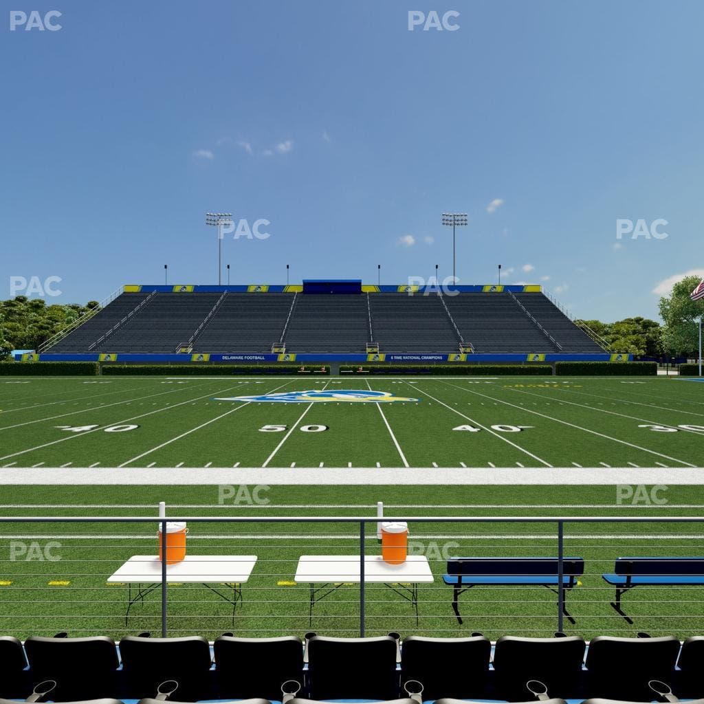 Delaware Stadium - Section 105 Seat View