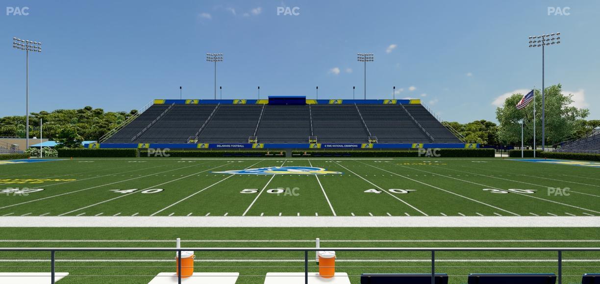 Delaware Stadium - Section 105 Seat View
