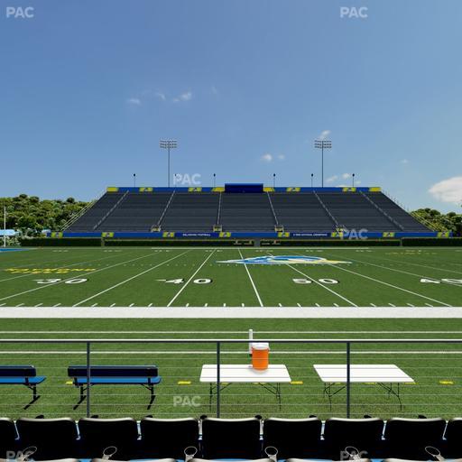Delaware Stadium - Section 106 Seat View