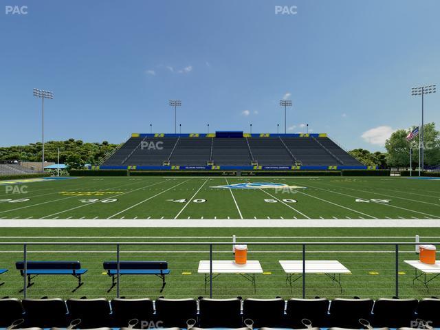 Delaware Stadium - Section 106 Seat View