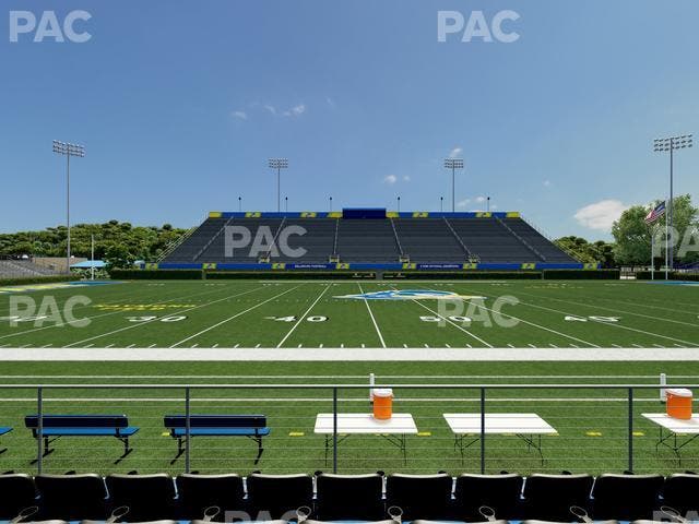 Delaware Stadium - Section 106 Seat View