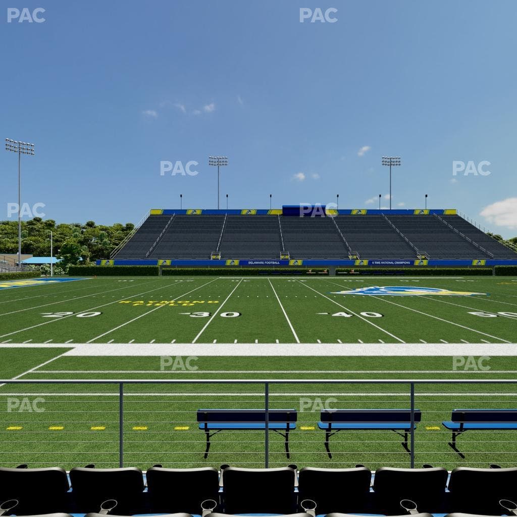 Delaware Stadium - Section 107 Seat View