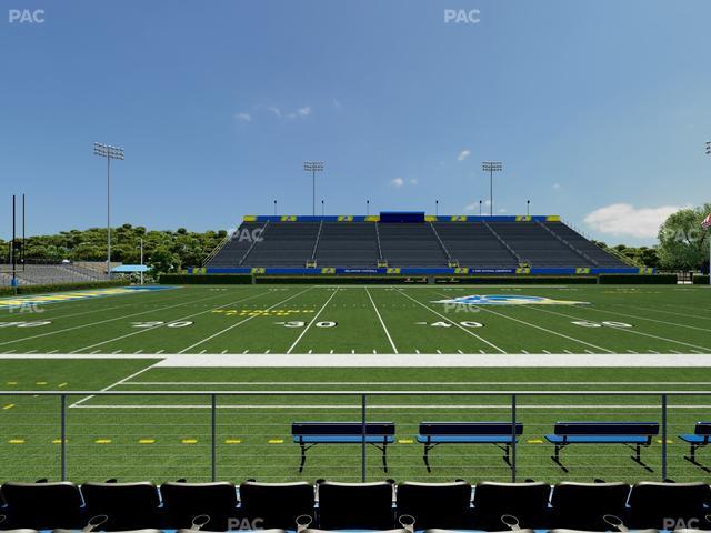Delaware Stadium - Section 107 Seat View