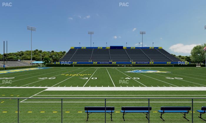 Delaware Stadium - Section 107 Seat View