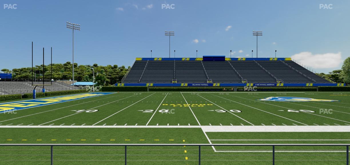 Delaware Stadium - Section 108 Seat View