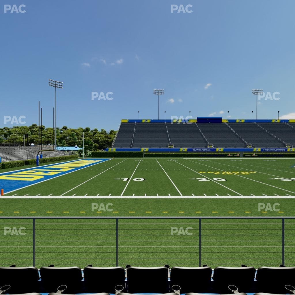 Delaware Stadium - Section 109 Seat View