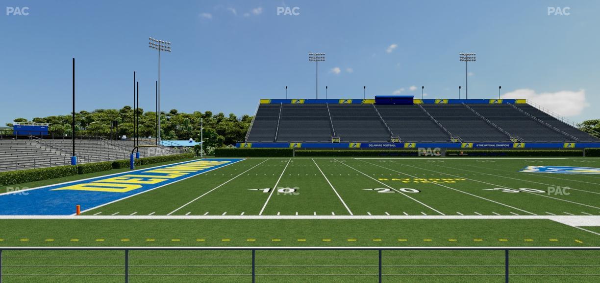 Delaware Stadium - Section 109 Seat View