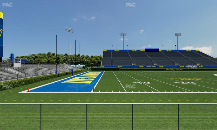 Delaware Stadium - Section 110 Seat View