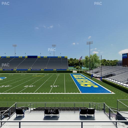 Delaware Stadium - Section A Seat View