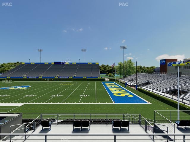 Delaware Stadium - Section A Seat View