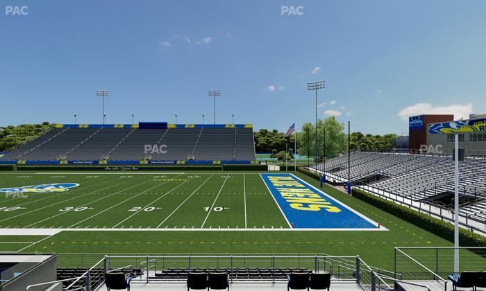 Delaware Stadium - Section A Seat View