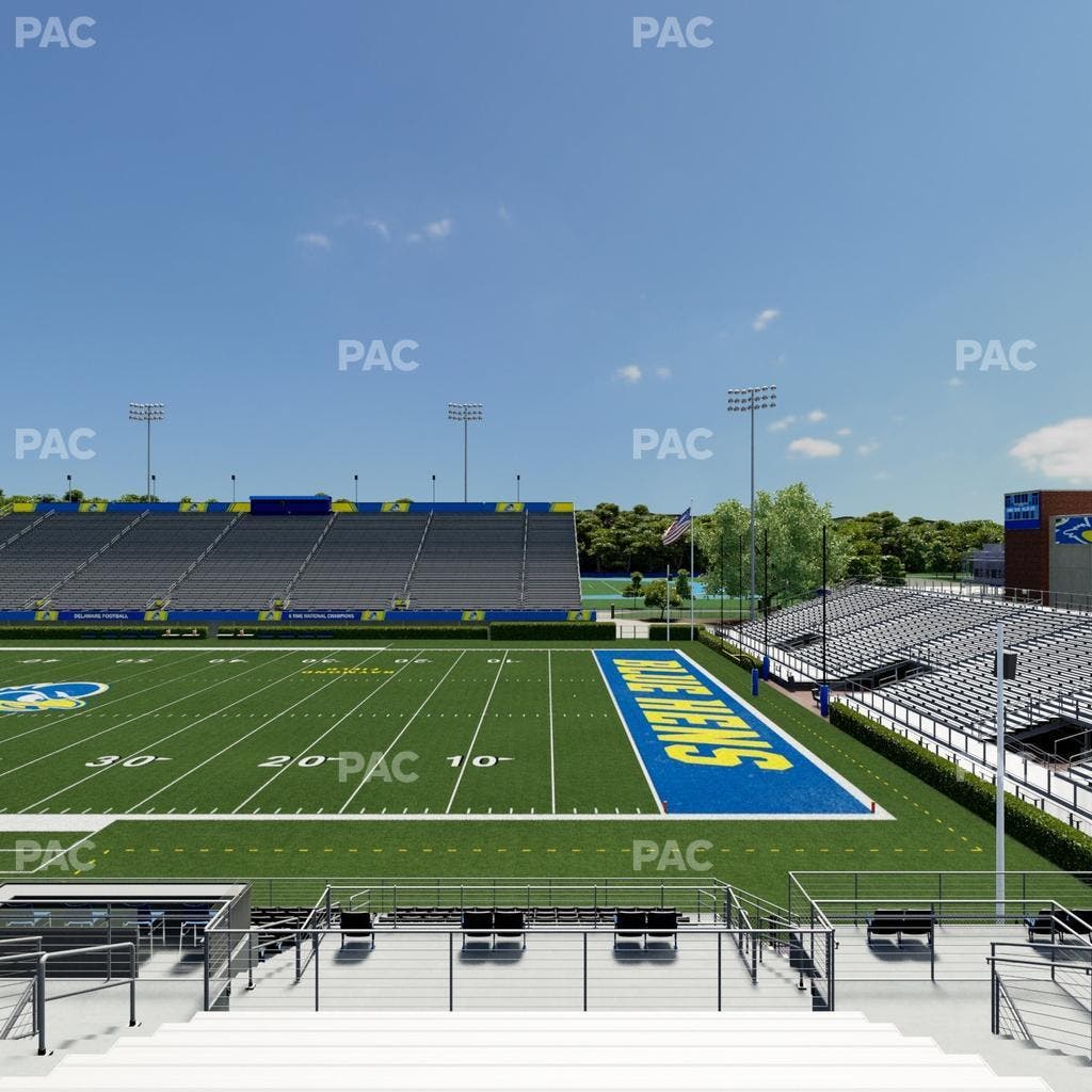 Delaware Stadium - Section A Seat View