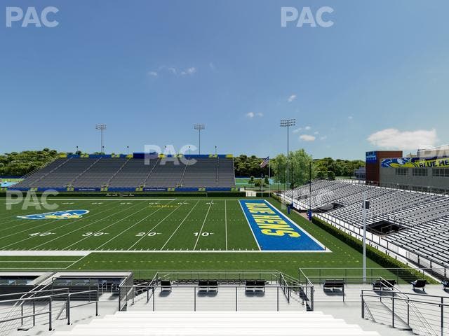 Delaware Stadium - Section A Seat View