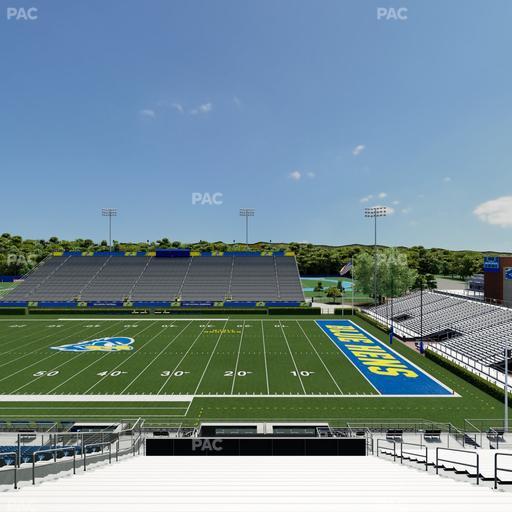 Delaware Stadium - Section B Seat View