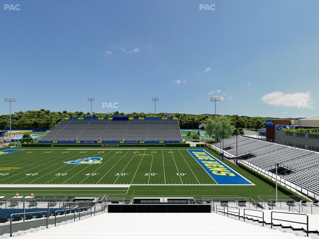 Delaware Stadium - Section B Seat View