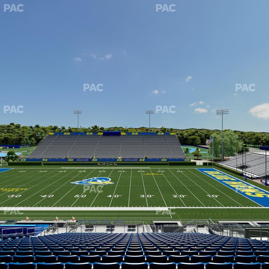 Delaware Stadium - Section C Seat View