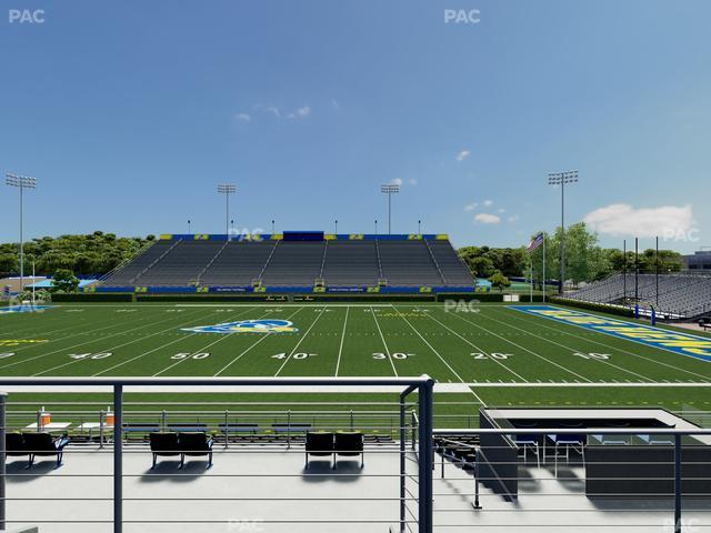 Delaware Stadium - Section C Seat View