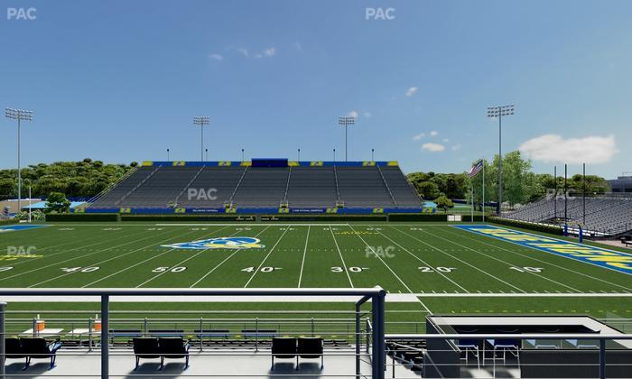 Delaware Stadium - Section C Seat View
