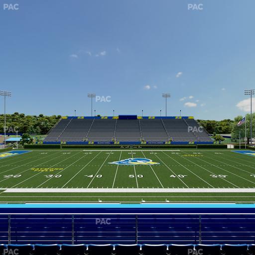 Delaware Stadium - Section D Seat View