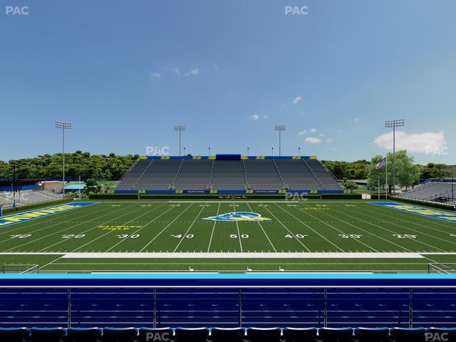 Delaware Stadium - Section D Seat View