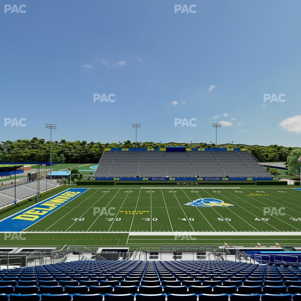 Delaware Stadium - Section E Seat View