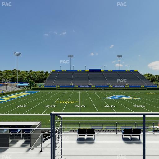 Delaware Stadium - Section E Seat View