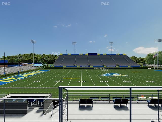 Delaware Stadium - Section E Seat View