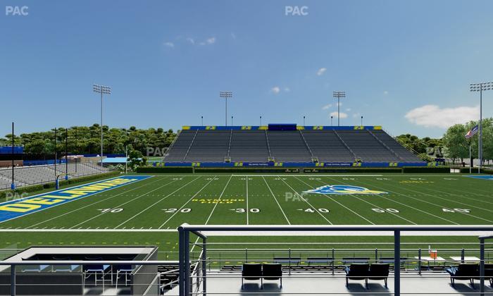 Delaware Stadium - Section E Seat View