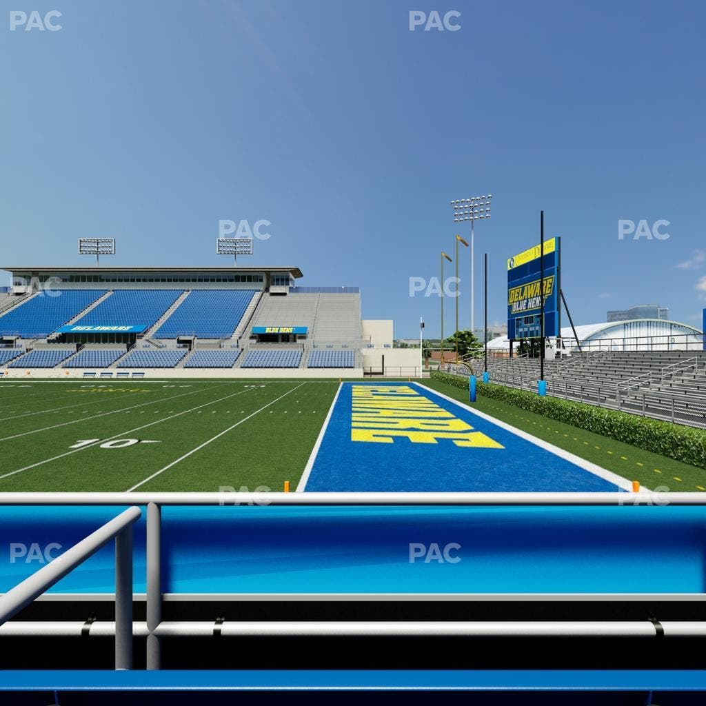 Delaware Stadium - Section East Box 51 Seat View