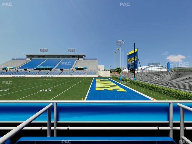 Delaware Stadium - Section East Box 51 Seat View