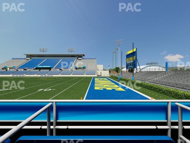 Delaware Stadium - Section East Box 51 Seat View