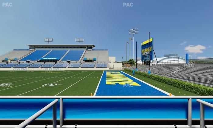 Delaware Stadium - Section East Box 51 Seat View