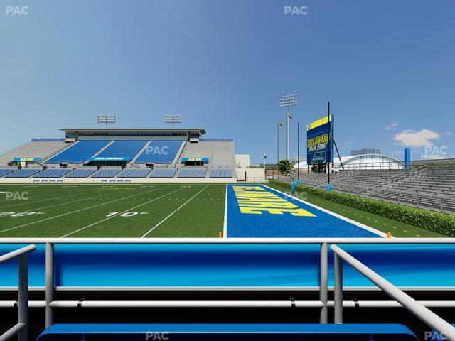 Delaware Stadium - Section East Box 52 Seat View