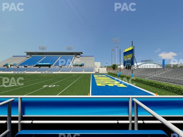 Delaware Stadium - Section East Box 52 Seat View