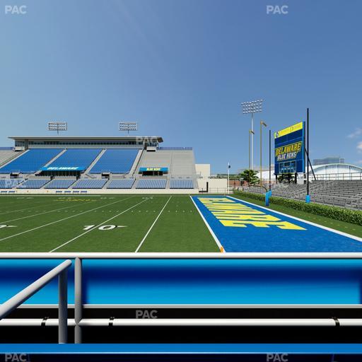Delaware Stadium - Section East Box 53 Seat View