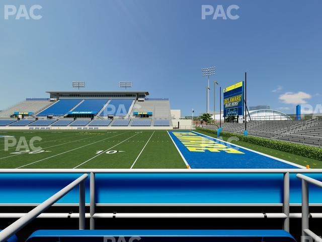 Delaware Stadium - Section East Box 53 Seat View