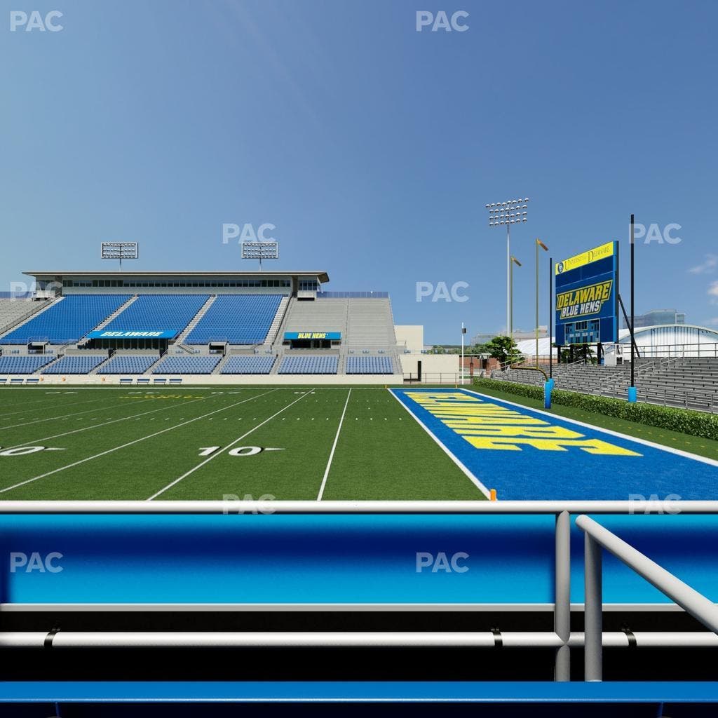 Delaware Stadium - Section East Box 54 Seat View