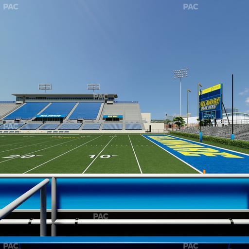 Delaware Stadium - Section East Box 55 Seat View