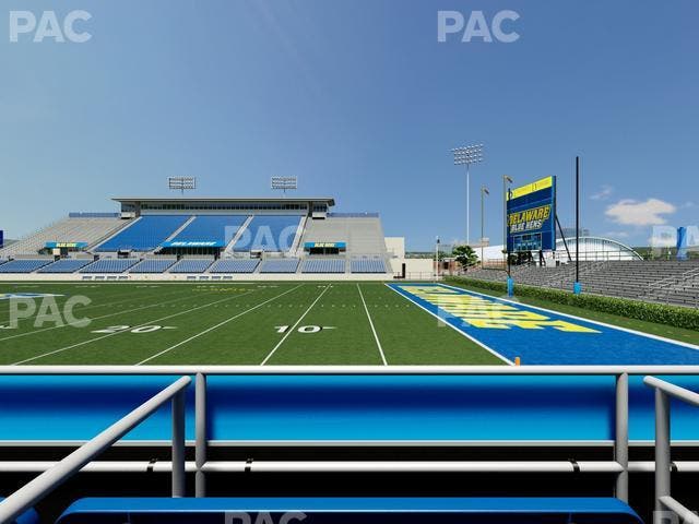Delaware Stadium - Section East Box 55 Seat View