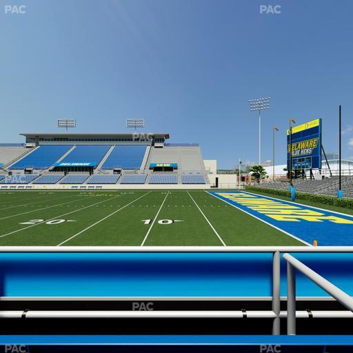 Delaware Stadium - Section East Box 56 Seat View