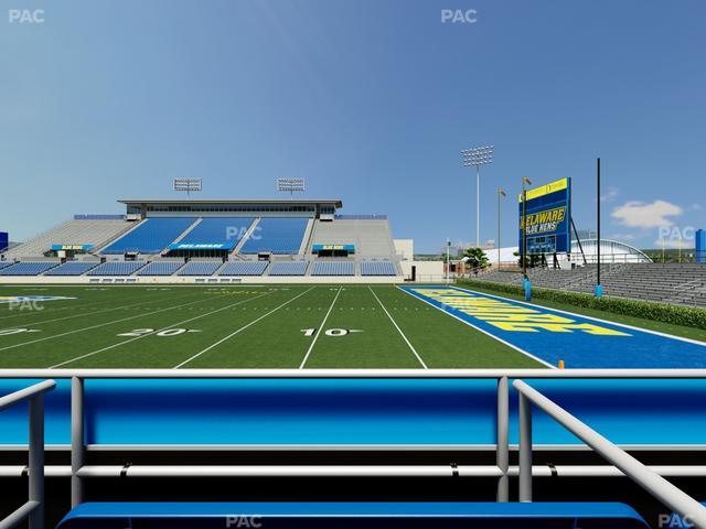 Delaware Stadium - Section East Box 56 Seat View