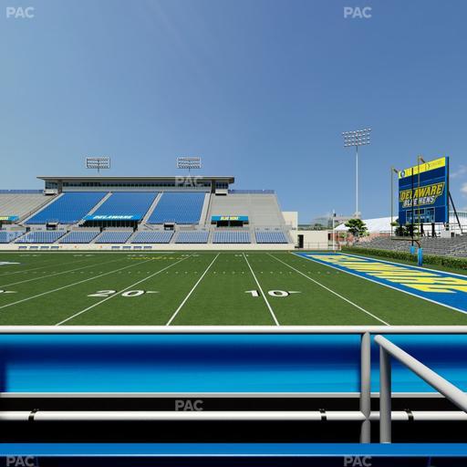 Delaware Stadium - Section East Box 58 Seat View