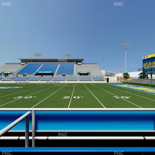 Delaware Stadium - Section East Box 61 Seat View
