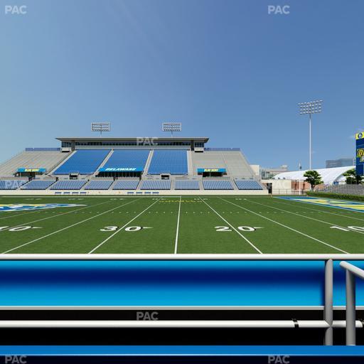 Delaware Stadium - Section East Box 64 Seat View