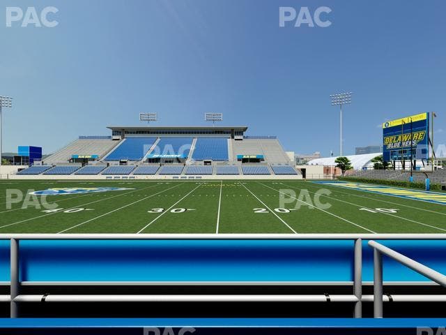Delaware Stadium - Section East Box 64 Seat View
