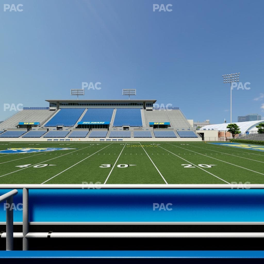 Delaware Stadium - Section East Box 65 Seat View