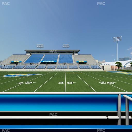 Delaware Stadium - Section East Box 66 Seat View