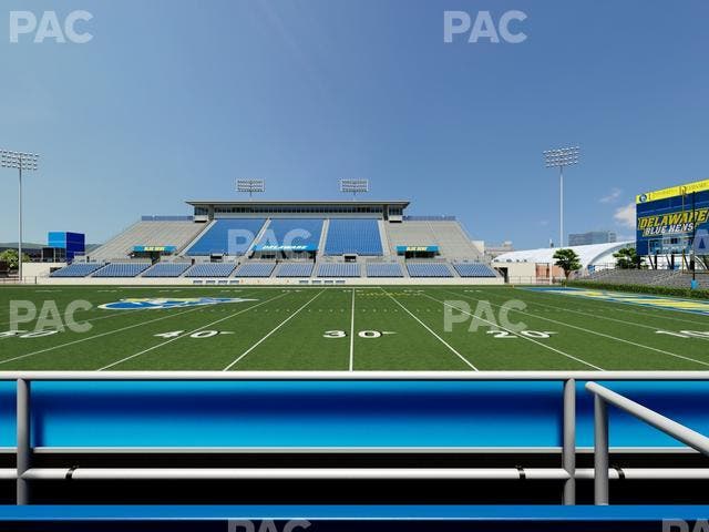 Delaware Stadium - Section East Box 66 Seat View