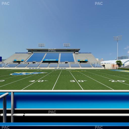 Delaware Stadium - Section East Box 67 Seat View