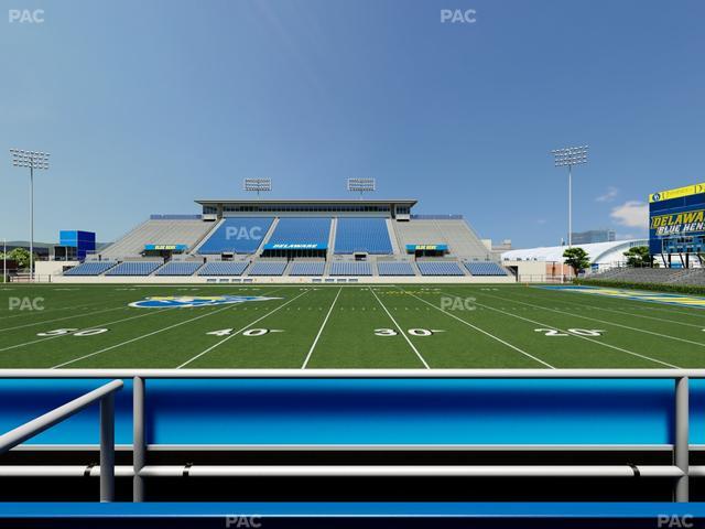 Delaware Stadium - Section East Box 67 Seat View